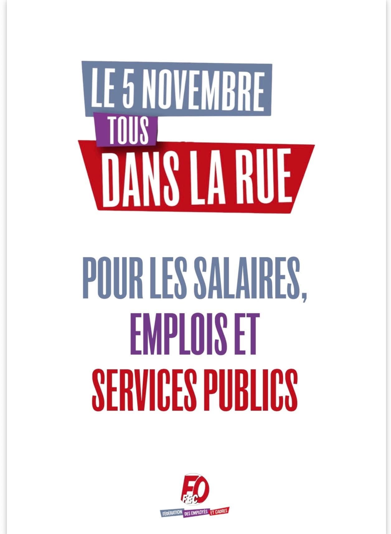 Rendez-vous à LILLE le 5 novembre
